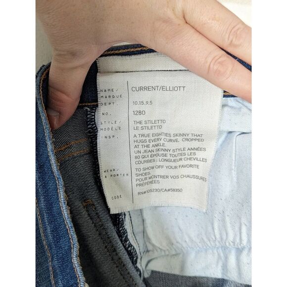 Current/Elliot The Stiletto Skinny Jeans - Picture 11 of 11